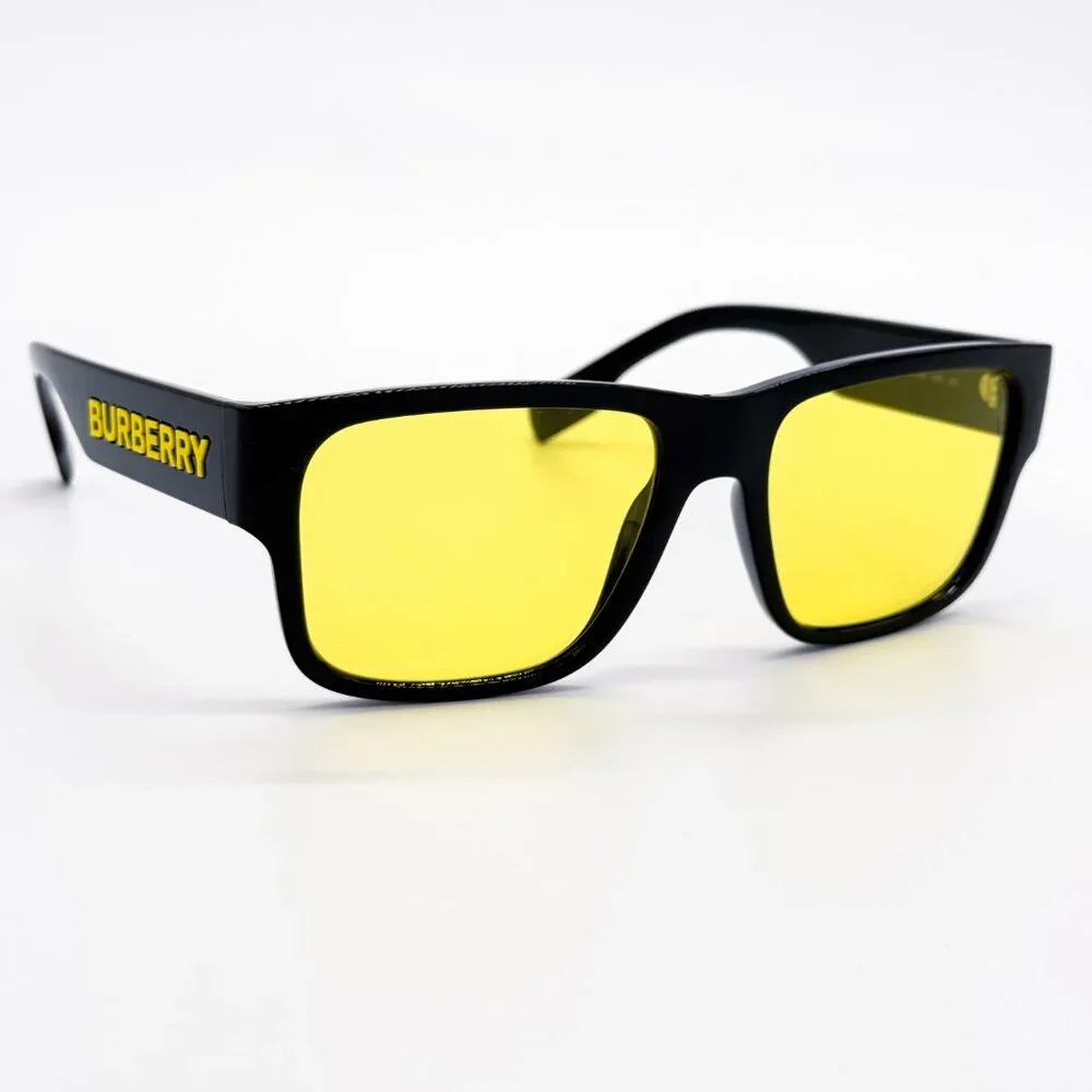 NEW BURBERRY BE4358 3001/85 BURBERRY KNIGHT BE4358 300185 MEN SUNGLASSES